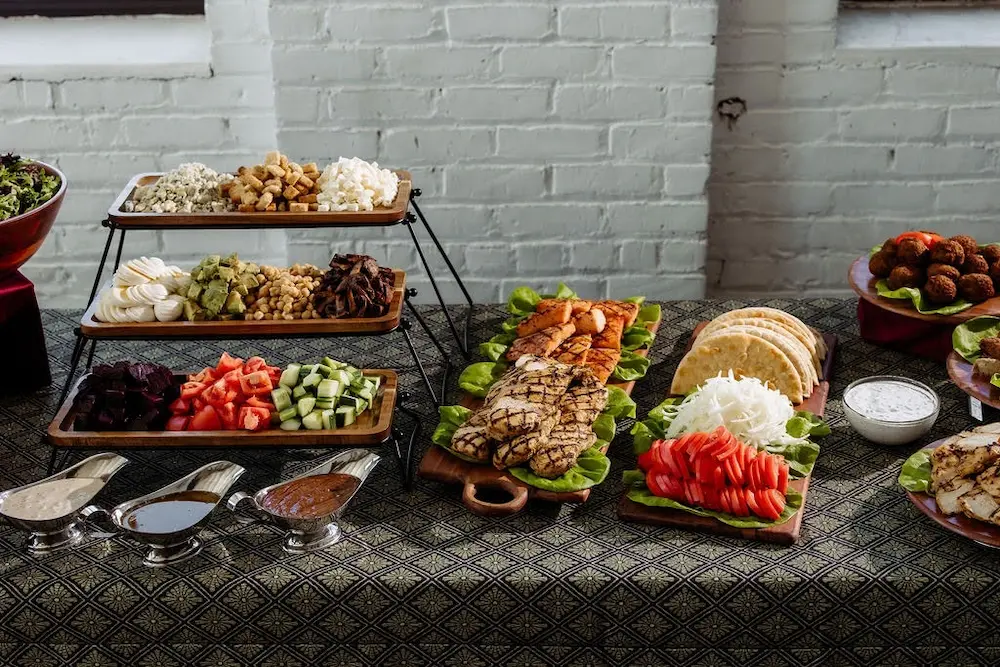 Minneapolis Office Party Catering company food display Kafe 421 kafe421.com